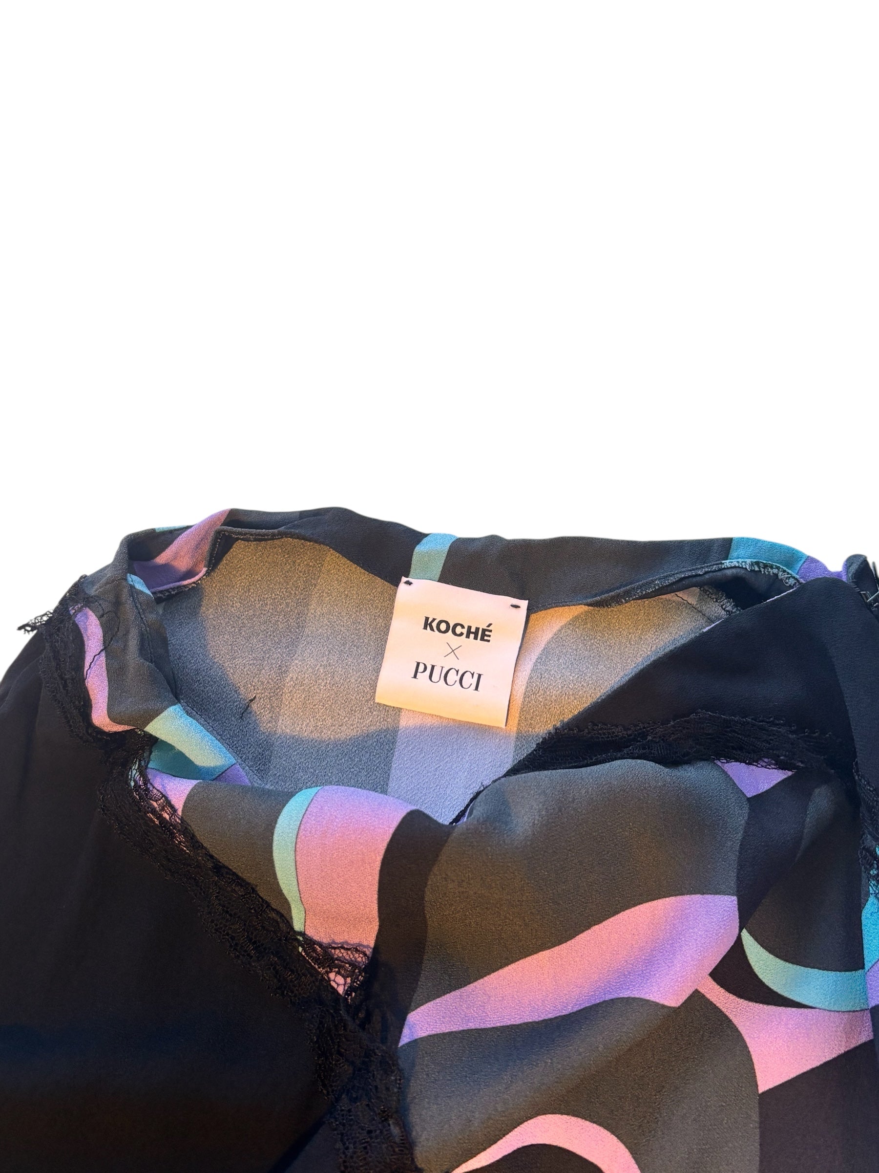 Emilio Pucci x Koche Midi Skirt