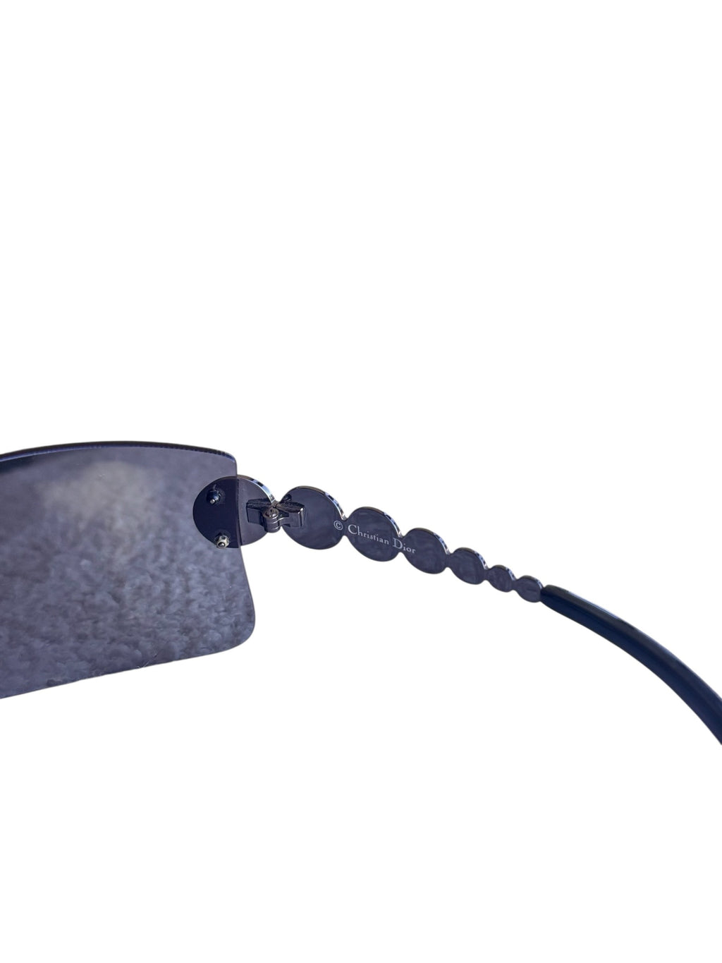 Dior Ruthenium Rimless Sunglasses