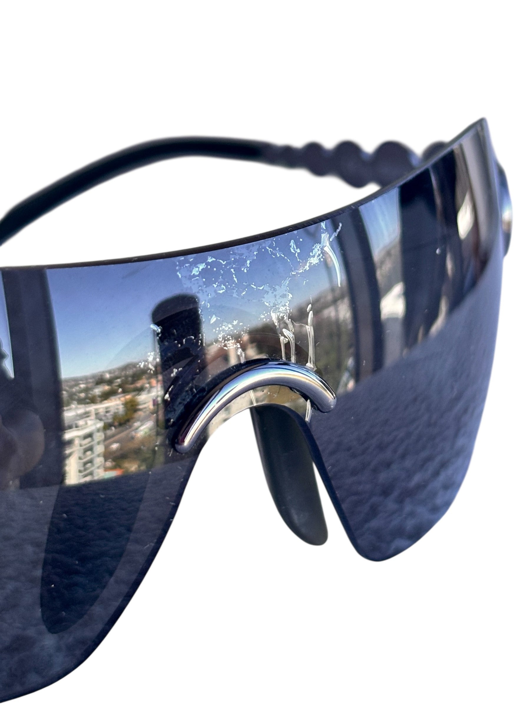 Dior Ruthenium Rimless Sunglasses