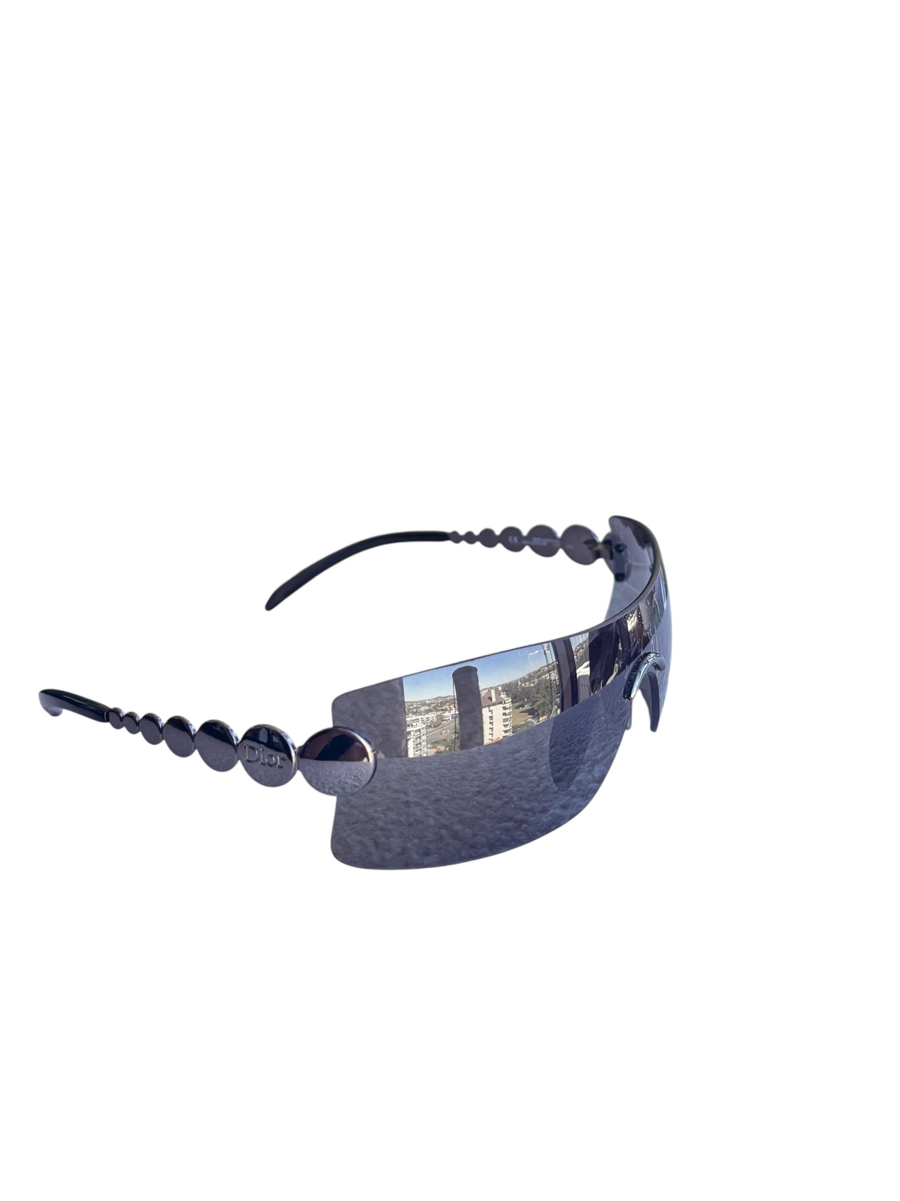 Dior Ruthenium Rimless Sunglasses