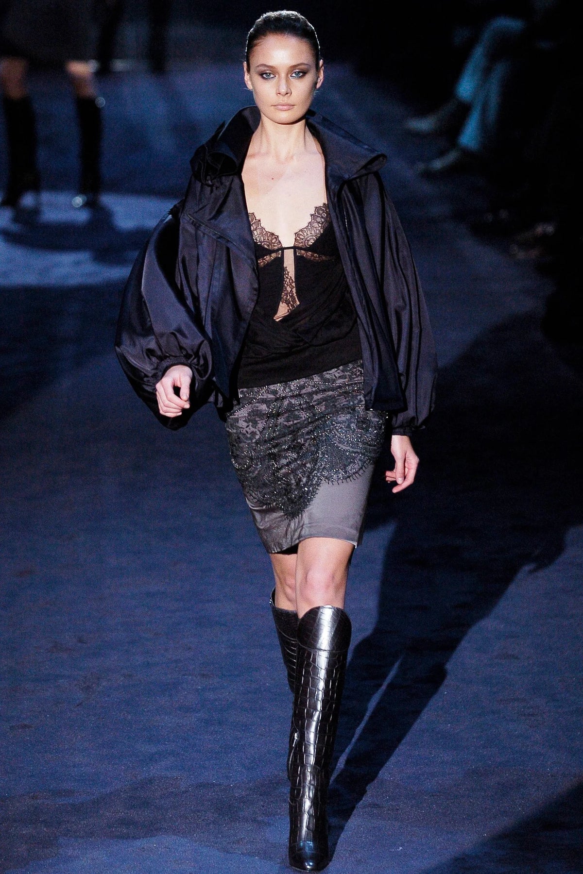 2005 Gucci Embellished Skirt